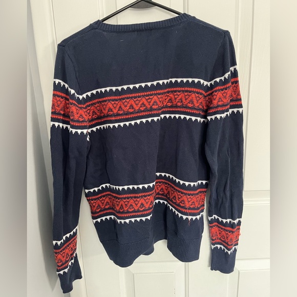 Navy and Red Mossimo Sweater - Picture 2 of 2